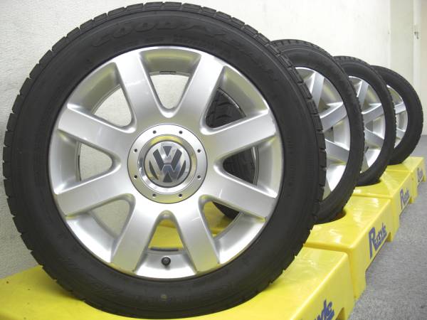バランス調整済！VW ゴルフ 純正 ZEAⅡ■205/55R16■ゴルフ567 ヴァリアント トゥーラン