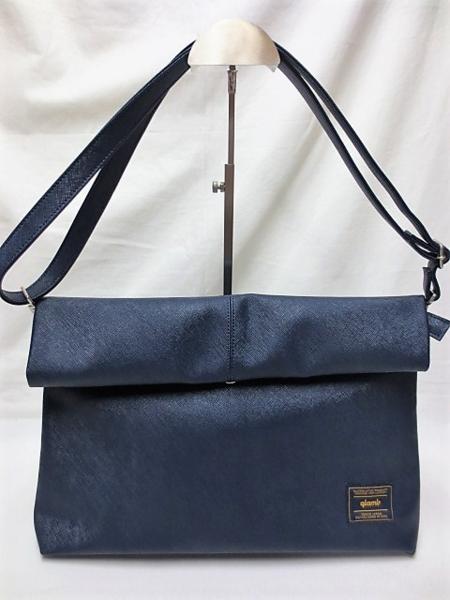 glamb グラム 2WAY クラッチ&ショルダーバッグ ネイビー