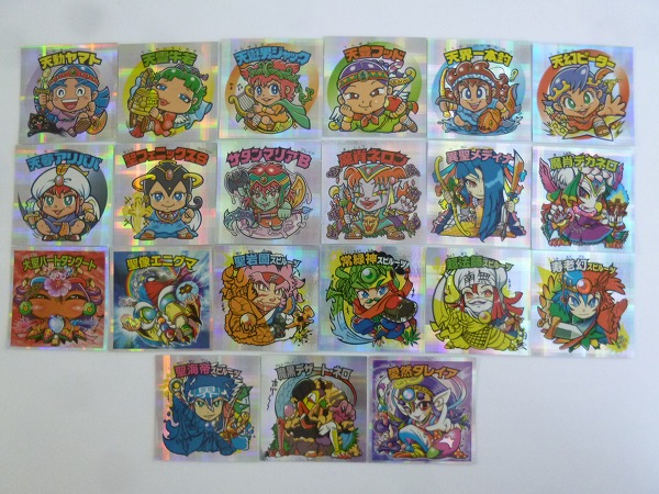 n B359p コンプ 良品 ビックリマン 悪魔VS天使シール ルーツ伝 R-01