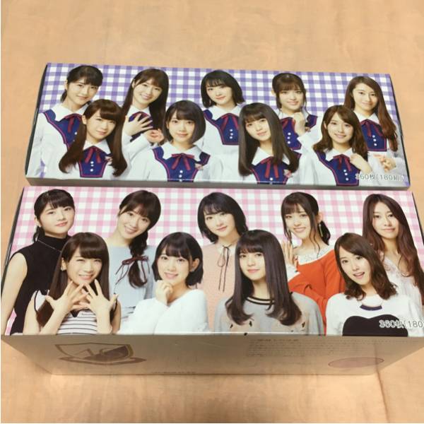 セブンイレブン 限定 2017年 乃木坂46 ボックスティッシュ 2種類2箱セット 白石・西野・齋藤など20人_2