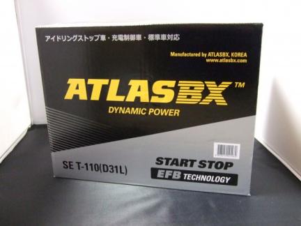 正規 アトラス 新品 ISS アイドリングストップ車 対応バッテリー T110 ( D31L ) 65D 70D 75D 80D 85D 90D 95D 100D 105D 110D 115D 120D