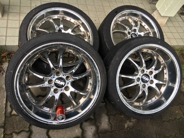 マナレイ VR5 18インチ 9.5j 8.5j ドリケツ（マナレイスポーツ VR5 