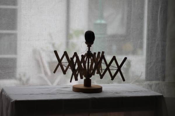 France antiques ＊ 木製 かせくり機 糸巻き フランス アンティーク
