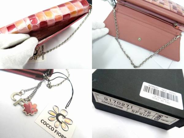 ☆未使用品☆COCCO FIORE コッコフィオーレ リルーチェレウォレット 長 