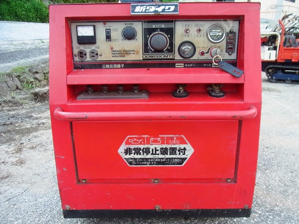 新ダイワ/ディーゼル発電機兼用溶接機/DGW280MTS(アーク溶接機)｜売買