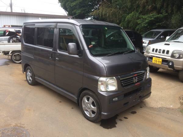 格安　バモス　4ＷＤ　ターボ　車検2年付　189426ｋｍ　ナビ付き　
