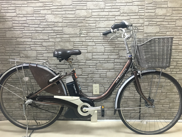 新基準 ブリジストン アシスタ 6Ah リチウム 電動自転車 中古 26インチ 