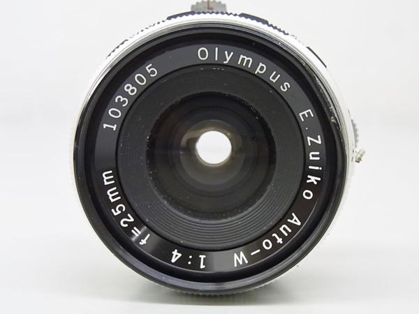 ☆ ジャンク OLYMPUS E.ZUIKO AUTO-W F4 25mm 広角 単焦点レンズ 一眼