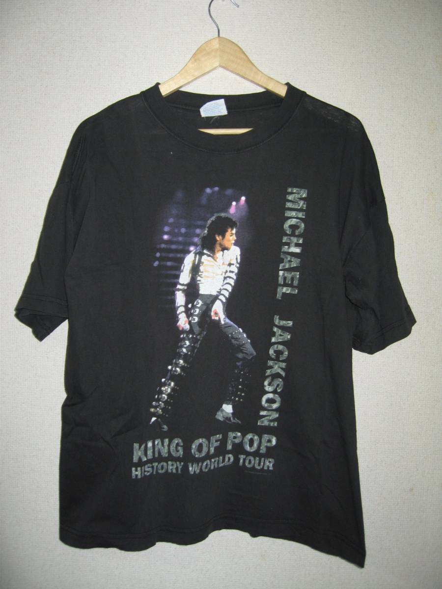 ★限定品★Michael Jackson KING OF POP幻のツアーＴ MICHAEL JACKSON KING OF POP HISTORY WORLD TOUR Tシャツ Lサイズ