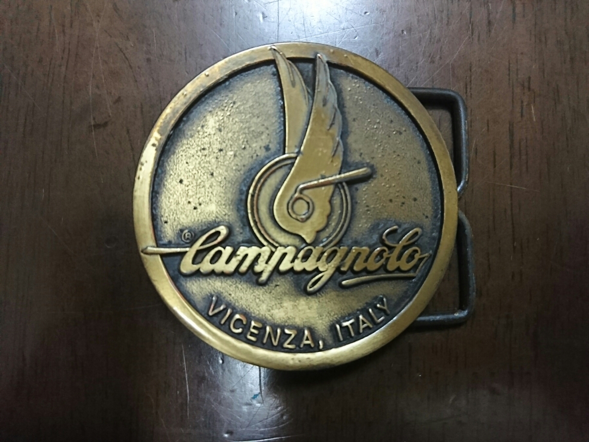 カンパニョーロ Campagnolo カンパ ベルト バックル 真鍮 レア 