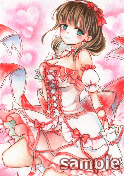 同人手描きイラスト デレマス 佐久間まゆ 手描きイラスト 売買されたオークション情報 Yahooの商品情報をアーカイブ公開 オークファン Aucfan Com