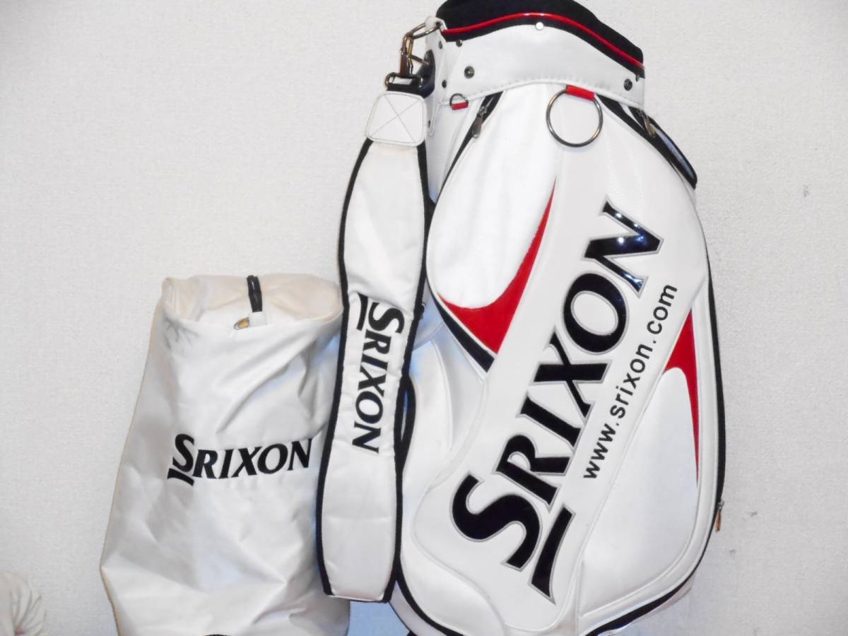 キャディバッグ ゴルフバッグ 5分割 中古 DUNLOP 9.0型 SRIXON 