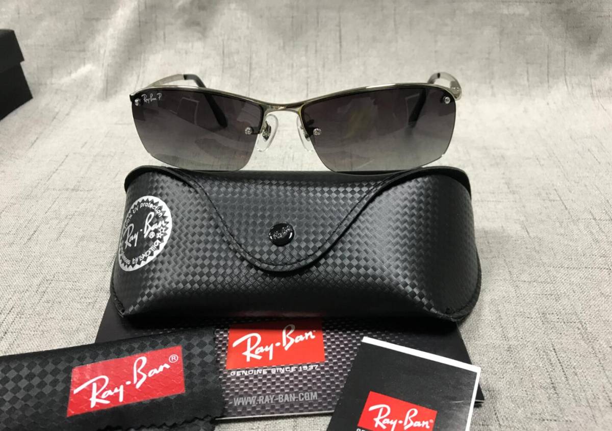 新品【Ray-Ban】レイバン RB3183 003/11 63ロ15 3P 偏光サングラス