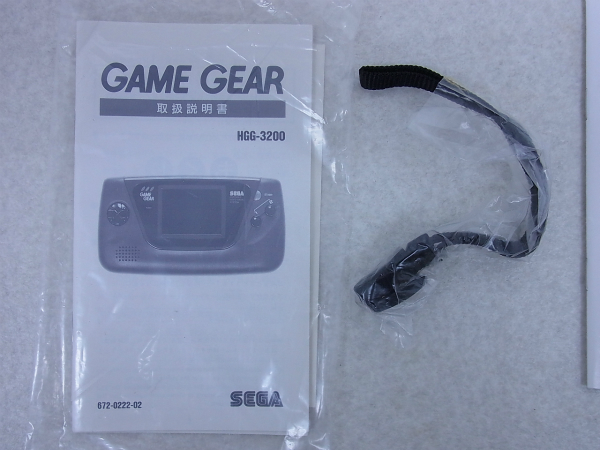 ジャンク SEGA ゲームギア 本体箱付 2台セット【10 セガ ゲームギア