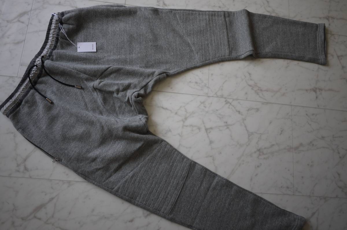 お得，新作 正規品 15AW REVISED リバイズド スウェットサルエルパンツ グレー 3 47(サルエルパンツ)｜売買されたオークション情報、yahooの商品情報をアーカイブ公開 - オークファン サルエルパンツ