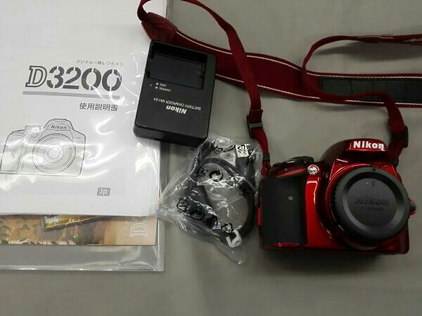 ニコン D3200 D3200 ボディ (レッド) デジタル一眼