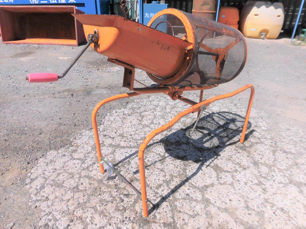 回転ふるい機 SC-1 | みのる 土ふるい機 手動式 人力 ふるい SC-1