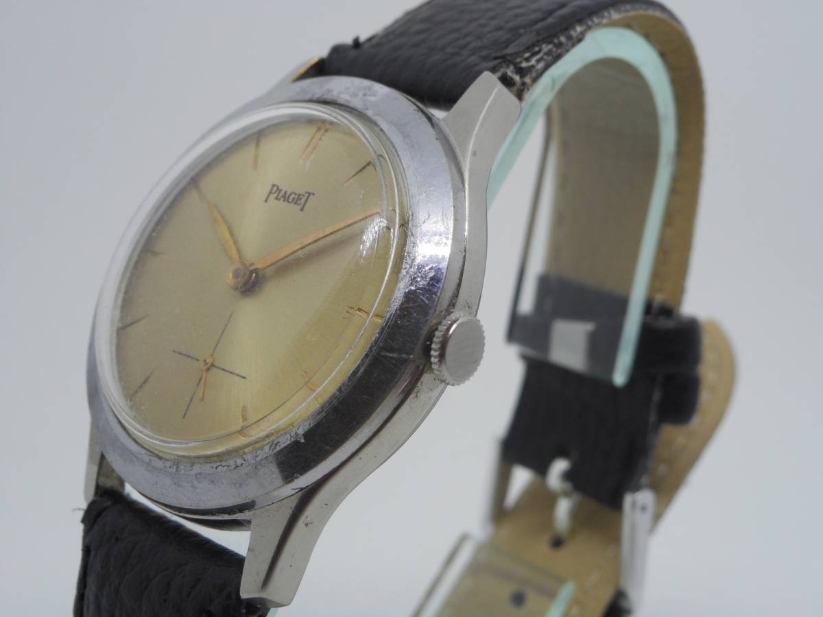 ★1円～★ピアジェ Piaget アンティーク スモセコ 手巻