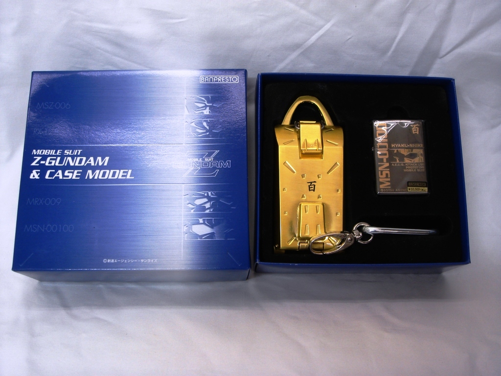 ☆未使用品 ZIPPO/ジッポー 機動戦士Zガンダム 百式 メタルケース付 ZIPPO