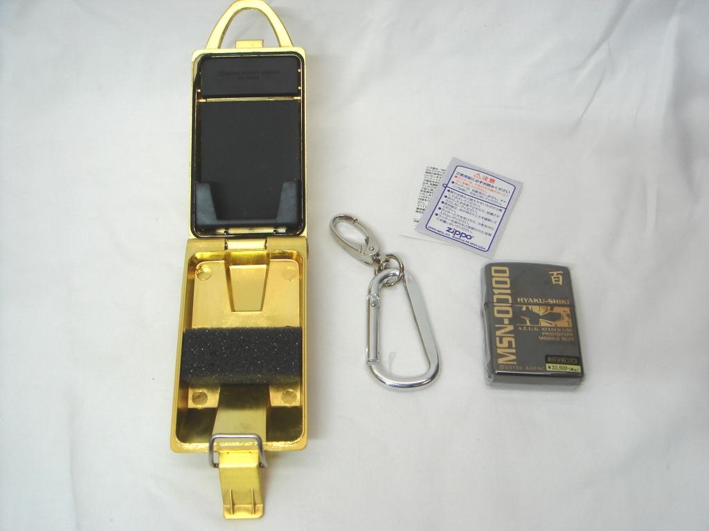 ☆未使用品 ZIPPO/ジッポー 機動戦士Zガンダム 百式 メタルケース付 ZIPPO