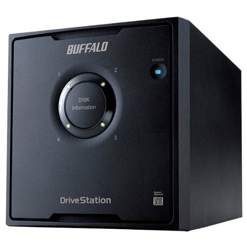 Buffalo HD-QH8TU3/R5 RAID 5対応 8TB バッファロー USB3.0 外付けHDD