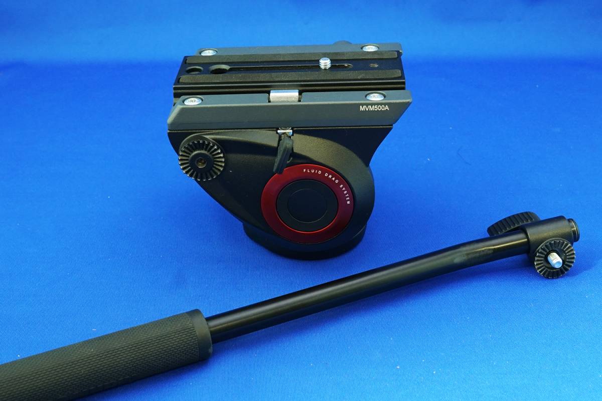 マンフロット manfrotto MVM500A ビデオ雲台＋クイックシュープレート 
