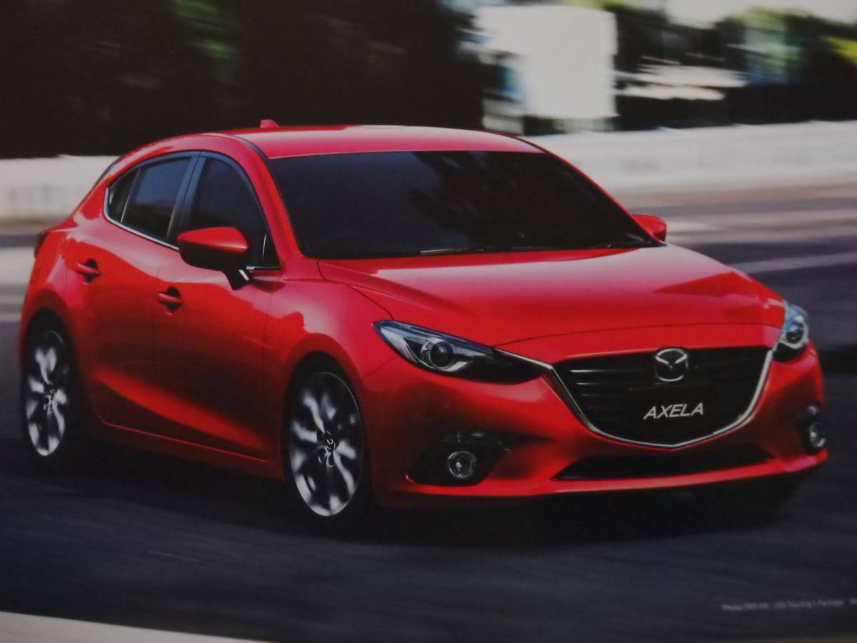 マツダ アクセラ MAZDA AXELA 3代目BM/BY系 2014年8月発刊_7