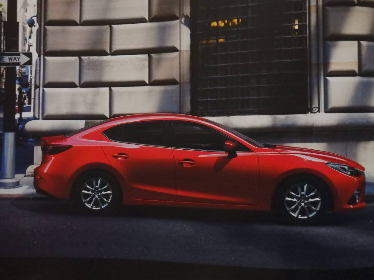 マツダ アクセラ MAZDA AXELA 3代目BM/BY系 2014年8月発刊_9