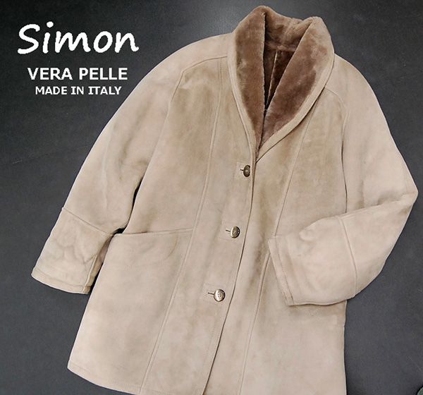 ☆至高の逸品！定価30万円 美品 イタリア製 シモン Simon ”VERA PELLE 