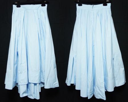 マディソンブルー　限定 ボリュームスカート SAX 02 M 定価52920円　新品 MADISONBLUE MADISON BLUE VOLUME SKIRT ロングスカート