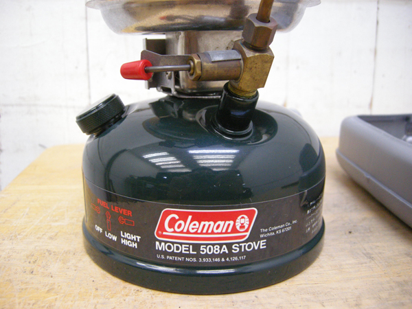 Coleman 508A シングルバーナーコンロ □コールマン・シングルバーナーコンロ・508A700J・中古品□134758