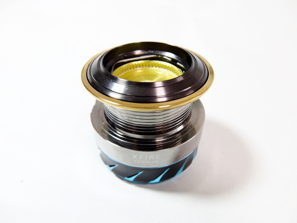Daiwa ダイワ 14XFIRE エクスファイア2510R-PEスプール 超美品