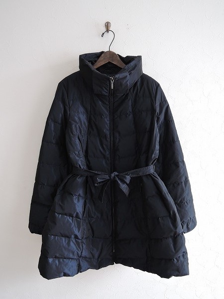 □マックスマーラウィークエンド MaxMara WEEKEND *ダウンコート*40紺 