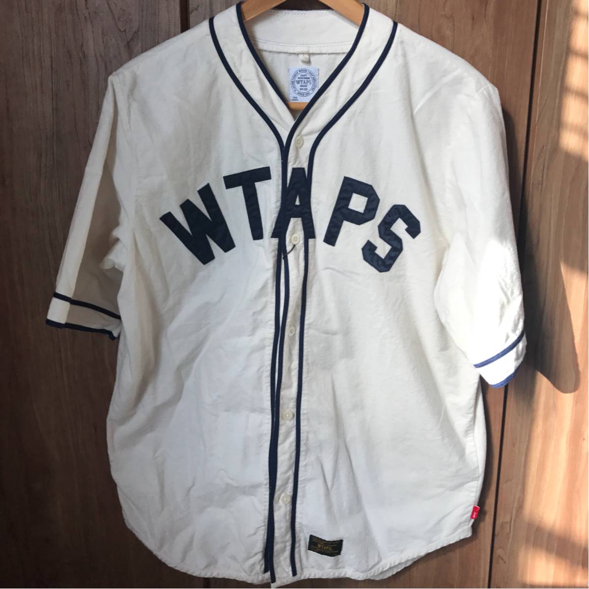 新品 未使用 wtaps ダブルタップス 半袖 ベースボール シャツ baseball shirts FPAR ネイバーフッド neighborhood 西山徹 大塚着