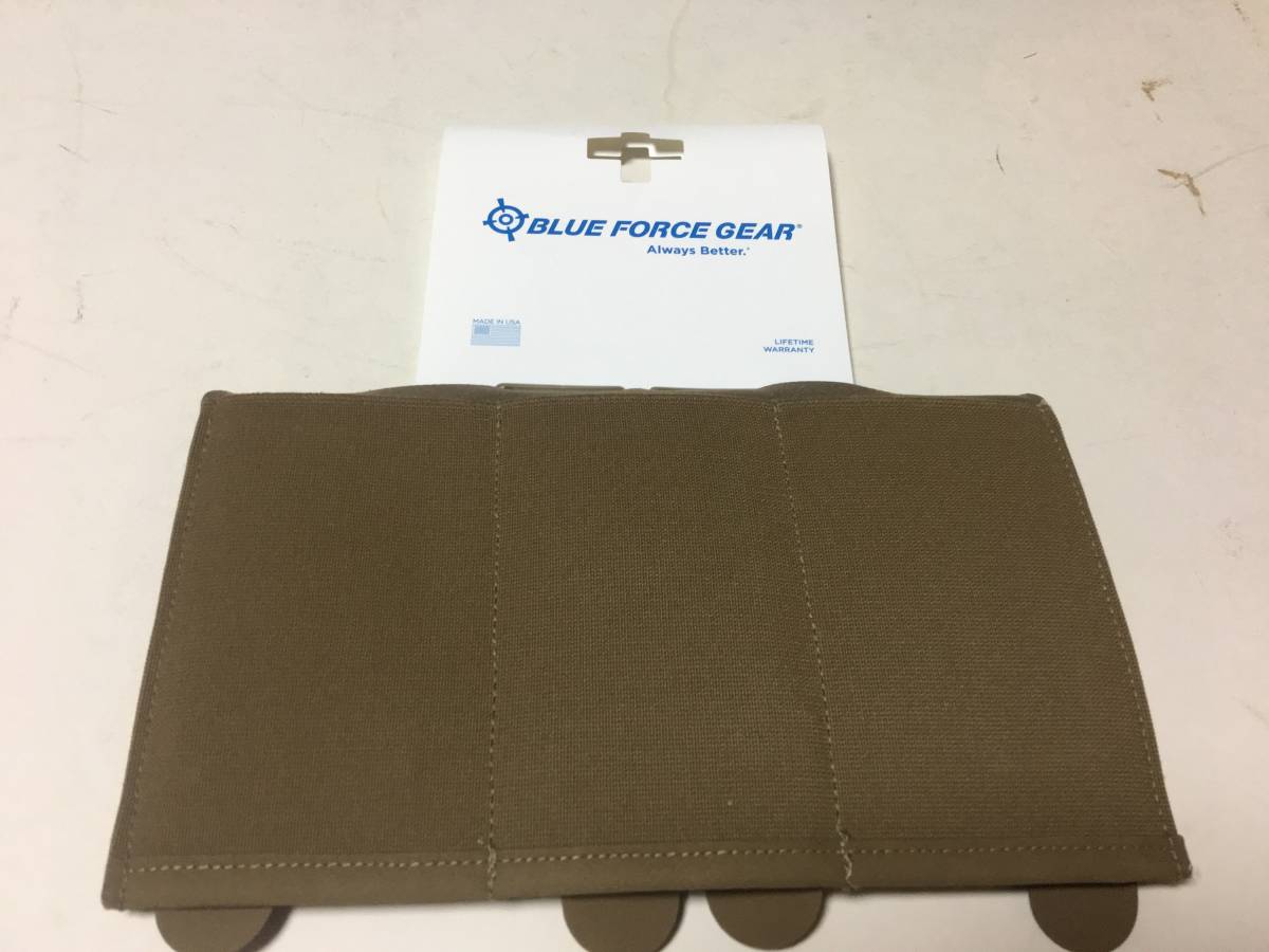 送料無 Blueforcegear ヘリウムウイスパー10スピードトリプルm4マガジンポーチ tagダンプポーチセット