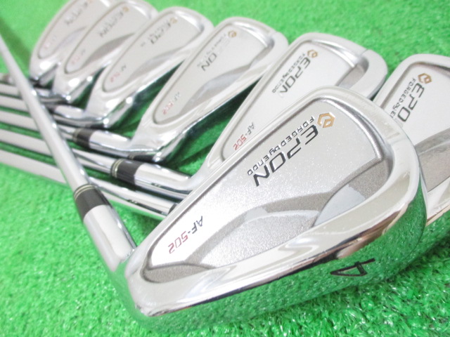 エポン◆◆ EPON AF-502 FORGED 7本 #4-Pw ダイナライト(S300) ◆◆遠藤製作所 フォージド アイアンセット L563