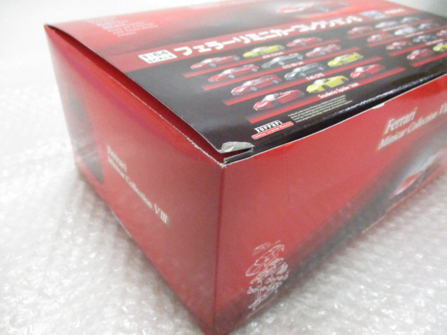 内箱未開封 京商 1/64 フェラーリ ミニカーコレクションVIII 1BOX