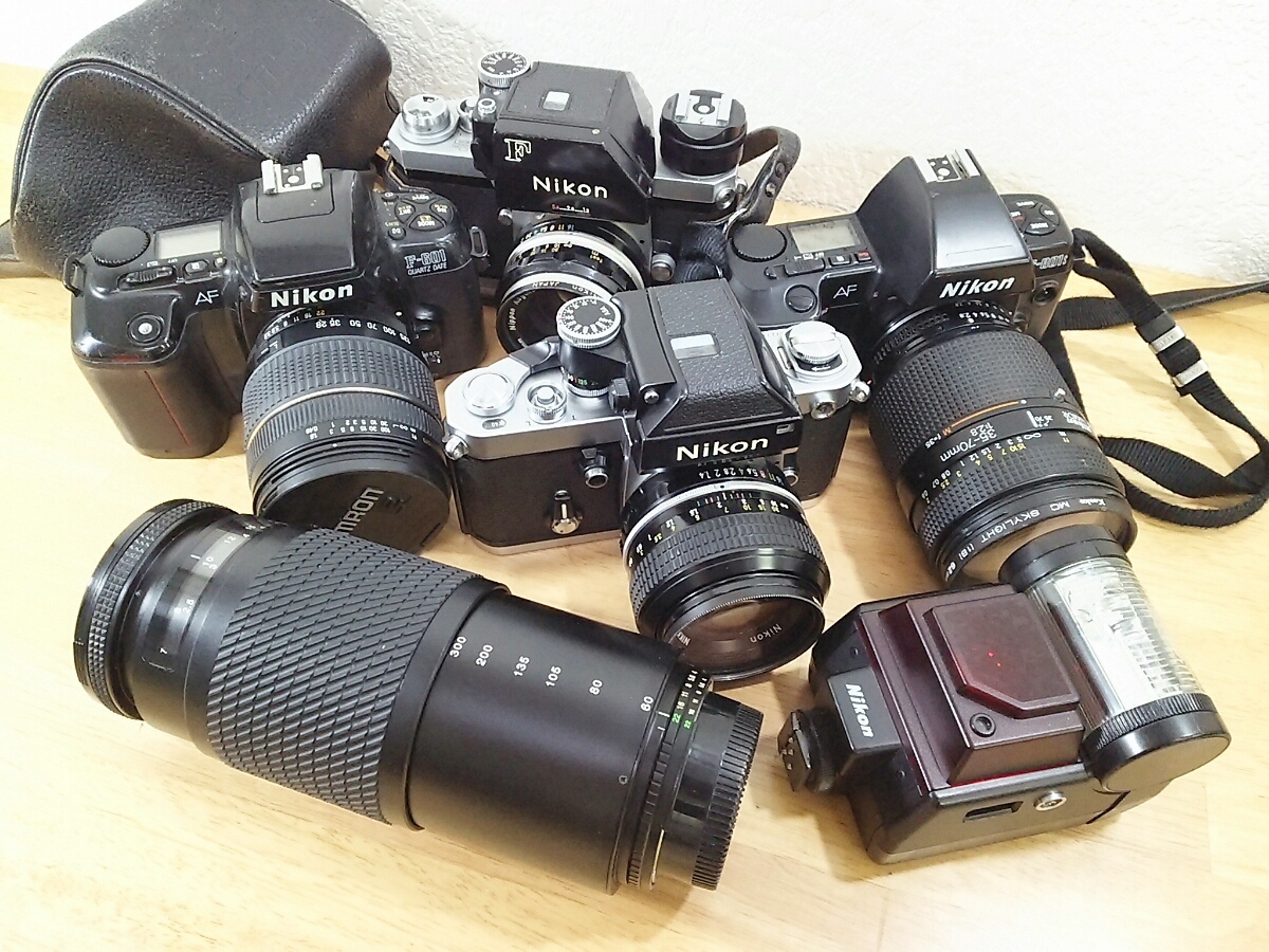 Nikon ニコン フィルムカメラ まとめ デジタル一眼レフカメラ Canon 