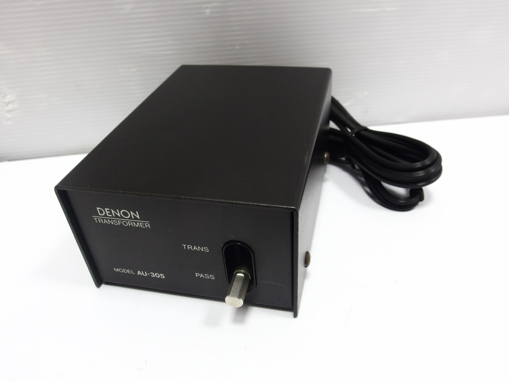 AU-340 DENON MC昇圧トランス | デノン Denon - オーディオ機器 to (MC