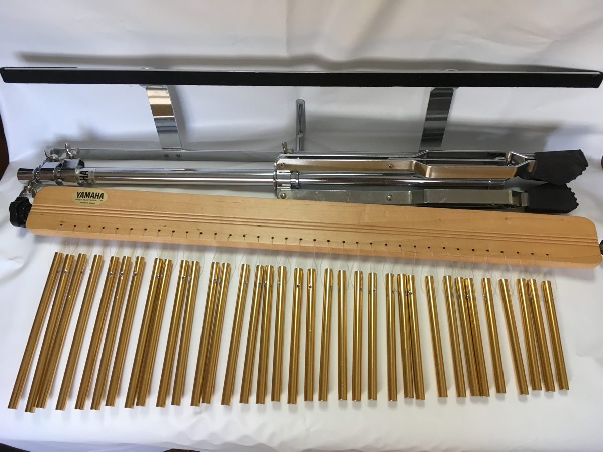 送料無料 YAMAHA 35バー ウィンドチャイム「WCH-602」スタンド ミュート付