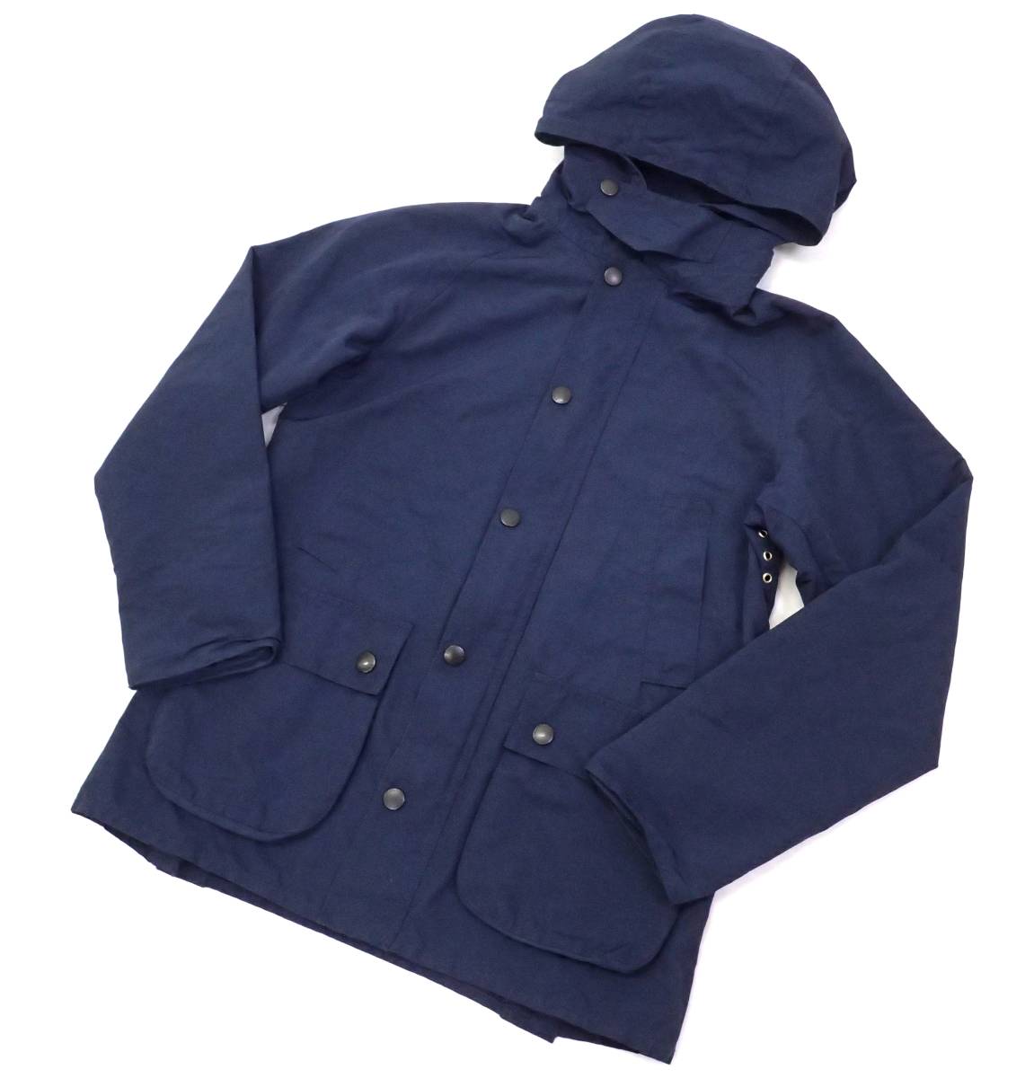 極美品◇Barbour バブアー x BEAMS別注 フード付ビデイルジャケット M