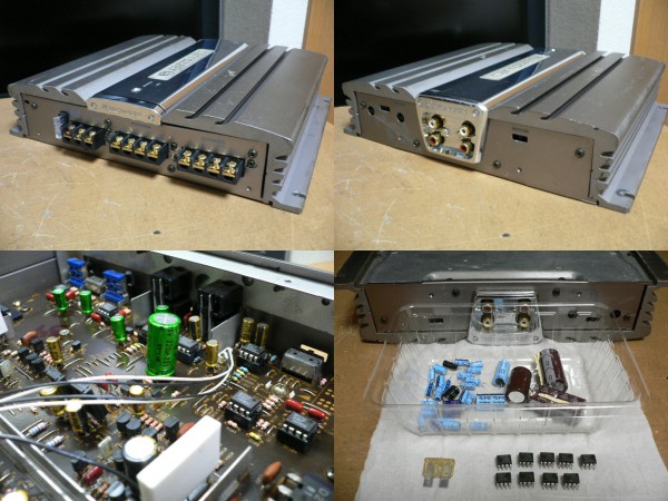 carrozzeria カロッツェリア GM-X7200 2ch 部品交換済み その他おまけ
