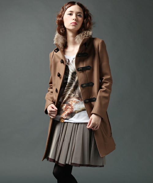 muller of yoshiokubo キャメルダッフルコート