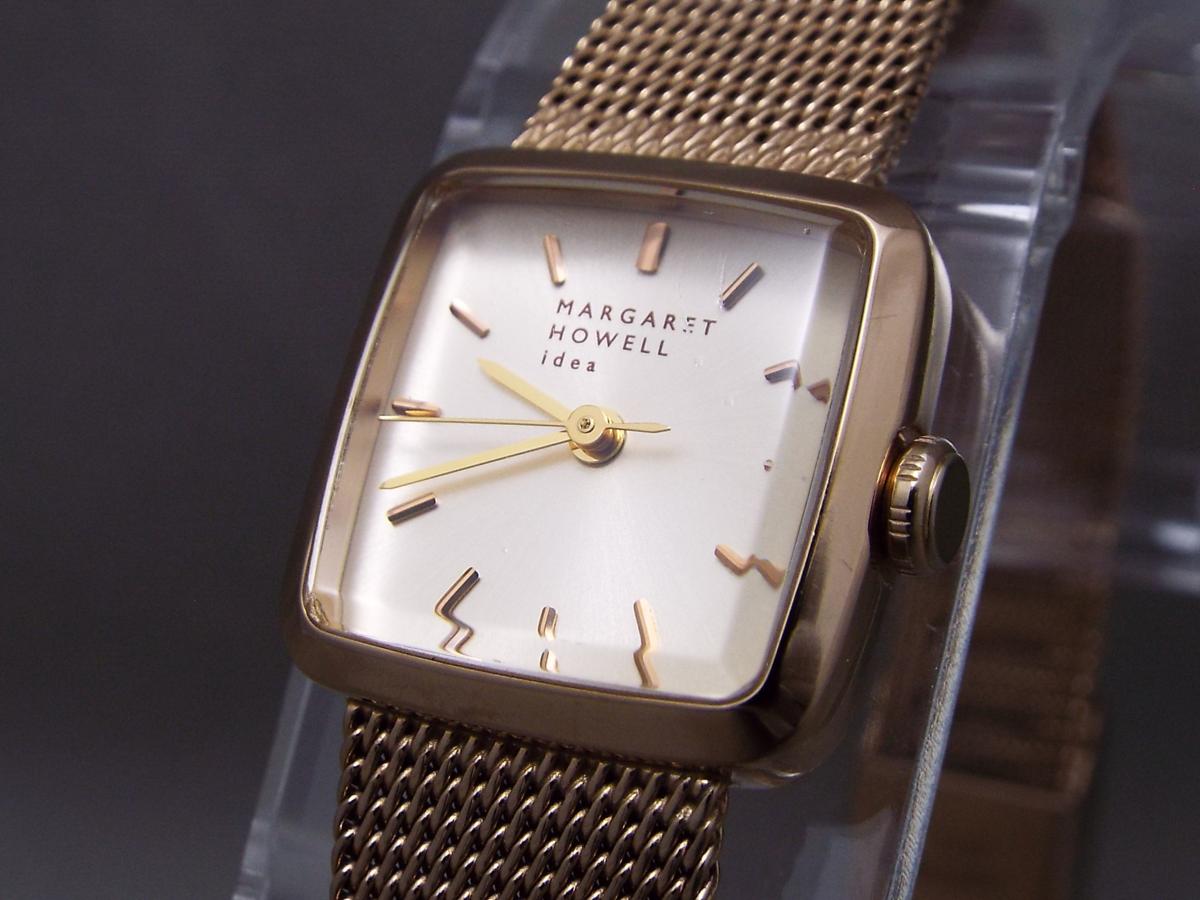 【エルネル】 MLH/マーガレットハウエル クォーツ 3針 レディース腕時計 5431-S085039 電池交換済み ★ 管NO.WJ845y