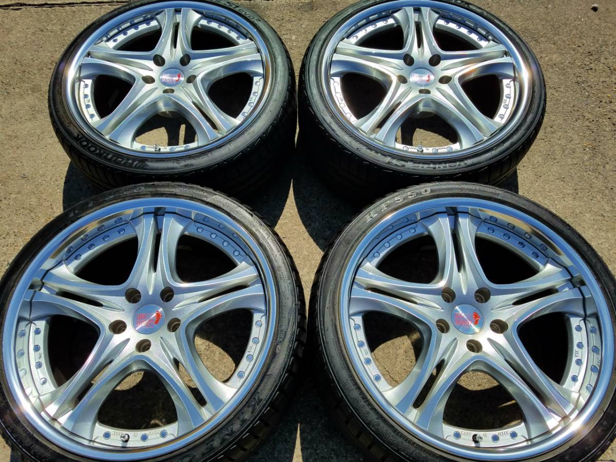 深リム レオンハルト フリーデン 8.5J 9.5J GS IS セルシオ クラウン  