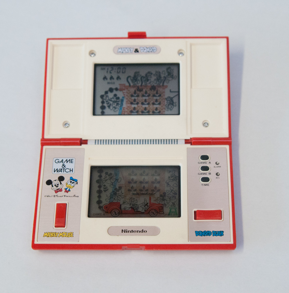 任天堂 ゲームウォッチ マルチスクリーン ミッキー&ドナルド ジャンク