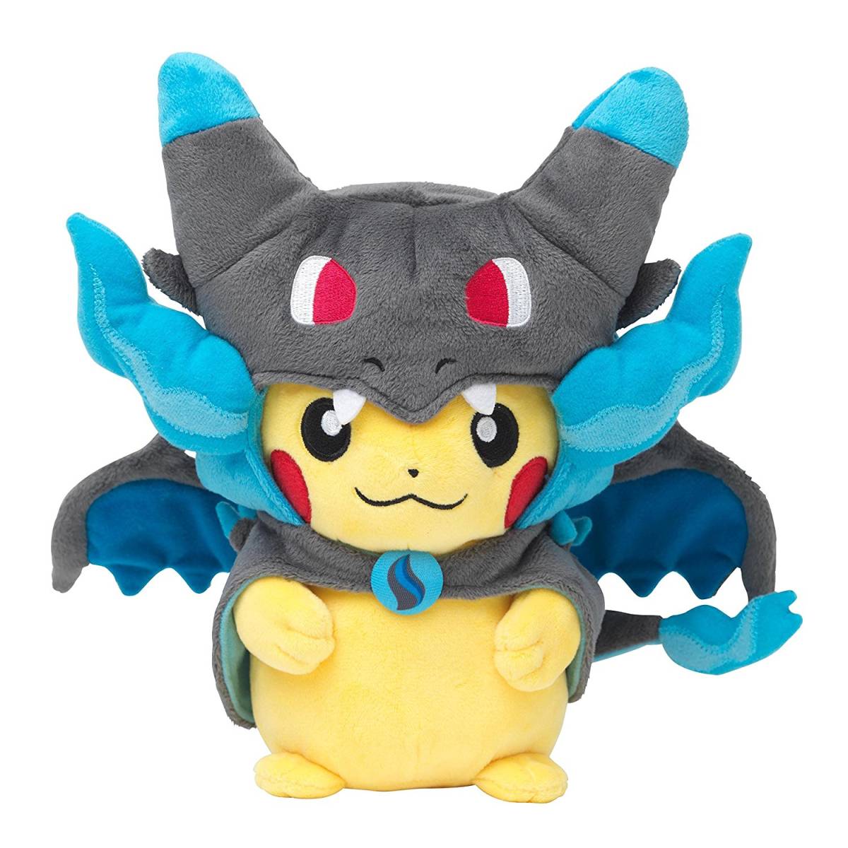 ポケモンセンターオリジナル ぬいぐるみ メガリザードンXのポンチョを