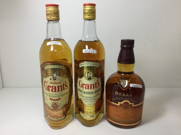 古酒☆スコッチウイスキー 7本セット【Grant