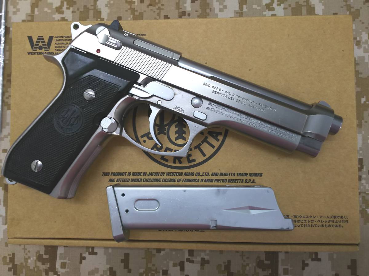 WA ウエスタンアームズ BERETTA ベレッタ M92FS ガスブローバック用