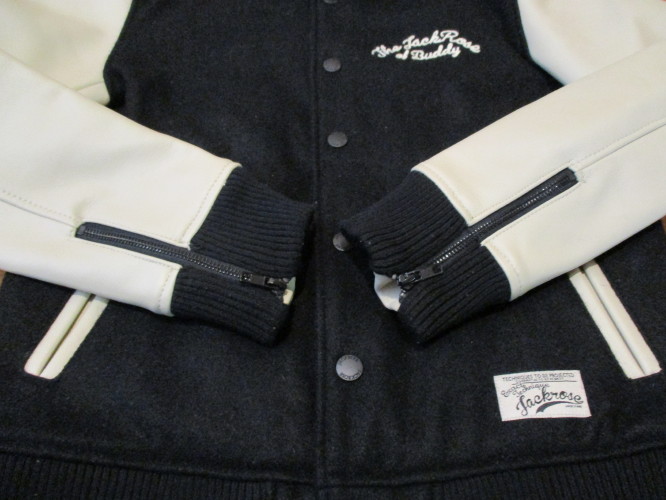 ジャックローズ JACKROSE スタジャン ジャケット 3サイズ 袖レザー